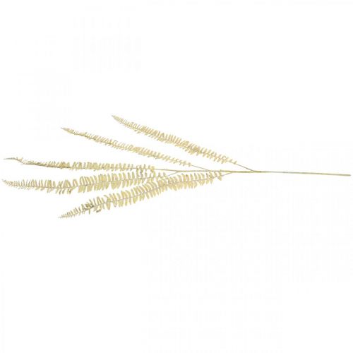 Article Branches de Fougère Artificielle Blanc Crème Plantes Artificielles L120cm