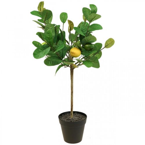 Article Citronnier artificiel en pot Citronnier H57cm