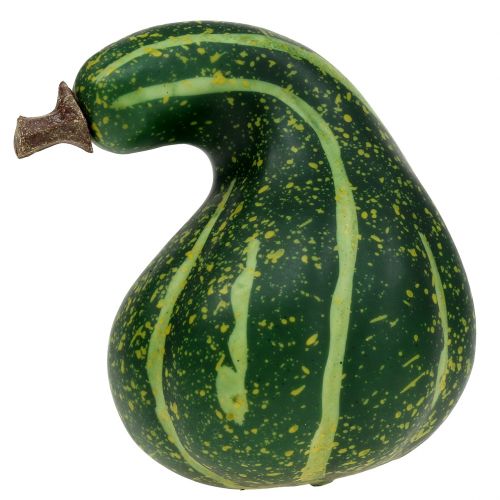 Floristik24 Citrouille décorative artificielle vert foncé 11cm 6 pcs