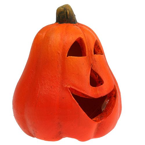 Floristik24 Lanterne citrouille mix 6cm - 8cm avec LED 6pcs