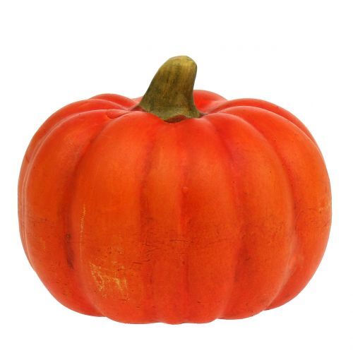 Floristik24 Potiron céramique orange Ø6cm H8,5cm