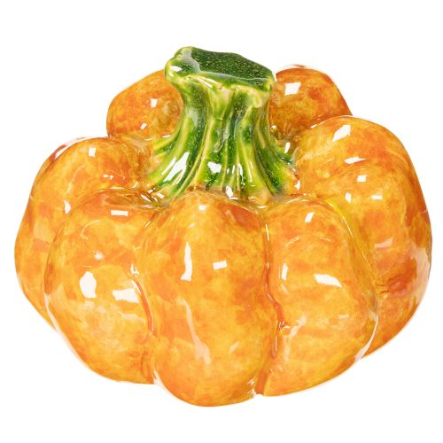 Figurine de citrouille pour décoration de table automnale, 10 cm, lot de 2 | Floristik24.fr
