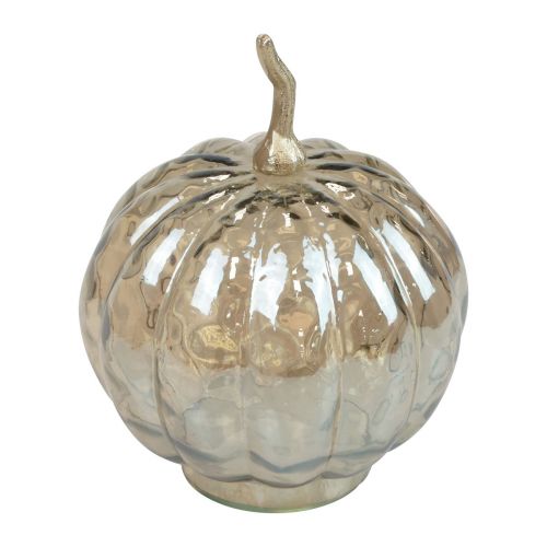 Décoration citrouille en verre décoration de table citrouille automne Ø14cm H19cm