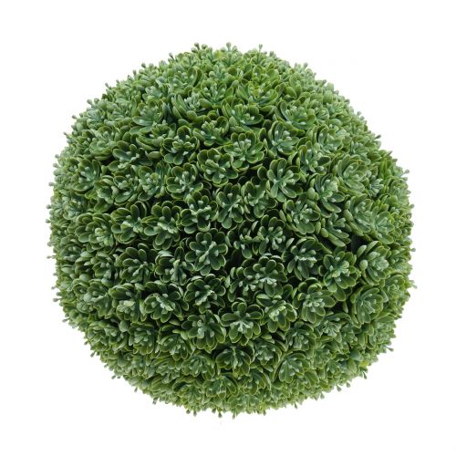 Floristik24 Boule de buis artificielle verte Ø 28 cm