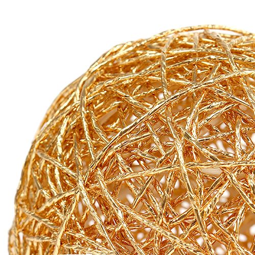 Floristik24 Boule de décoration dorée Ø 15 cm