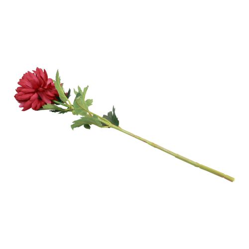 Article Fleurs artificielles dahlias décoratifs fleurs artificielles Bordeaux 61cm