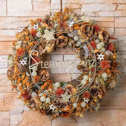 Plantes artificielles carthame chardon branche chardon orange 4pcs