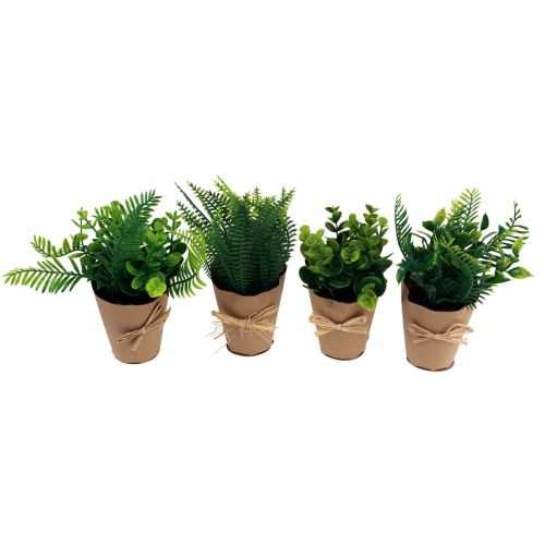 Article Plantes Artificielles Fougère Artificielle Buis 15-19cm 4pcs