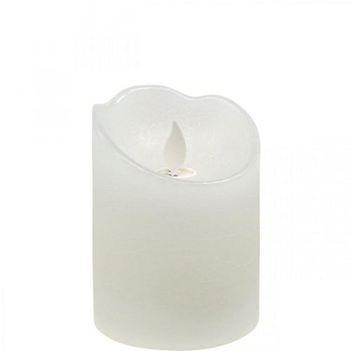 Article Bougie LED cire bougie pilier Bougies cire LED Ø7.5cm H10cm