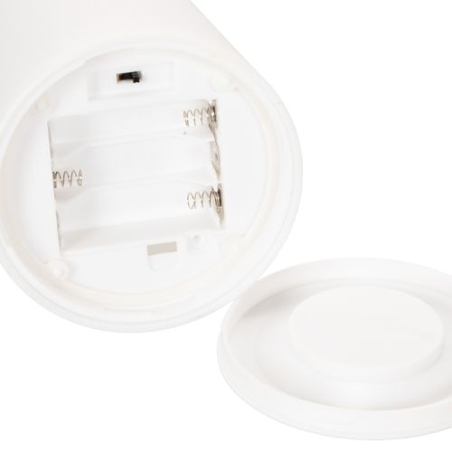 Lampe avec poignée, lampe LED portable pour usage intérieur et extérieur, 22 cm, lot de 3 | Floristik24.fr