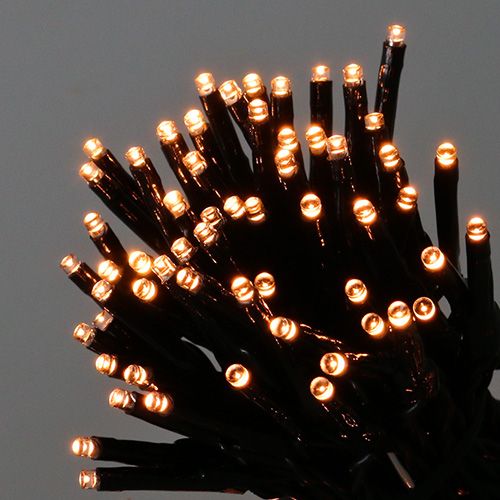 Article Chaîne lumineuse LED riz Guirlande 80 LED pour extérieur blanc chaud 6m