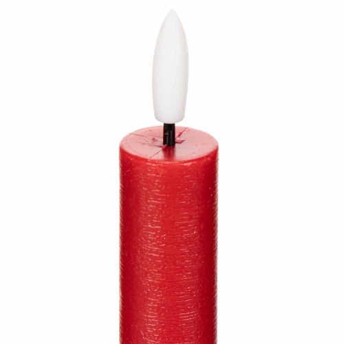 Lot de 2 bougies flambeau LED