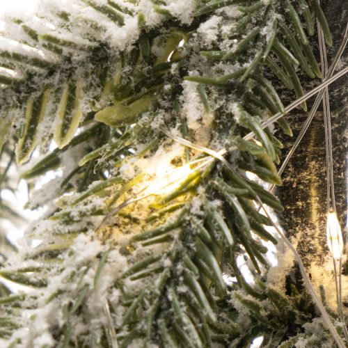 Sapin artificiel avec LED et branches enneigées, 50 cm, intérieur | Floristik24.fr