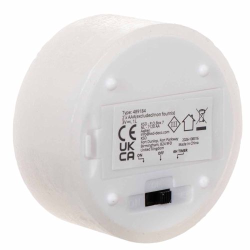Bougie chauffe-plat LED XL