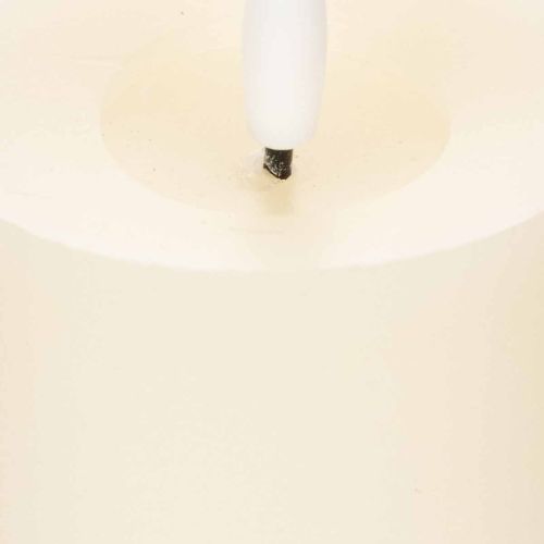 Bougie pilier LED en cire