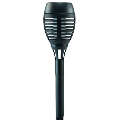 Article Torches solaires LED jardin effet flamme balcon H38cm 4 pcs