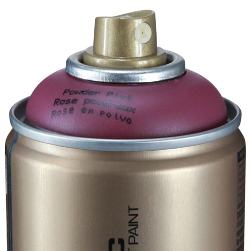 Article Peinture en aérosol poudre acrylique rose Montana Gold 400 ml