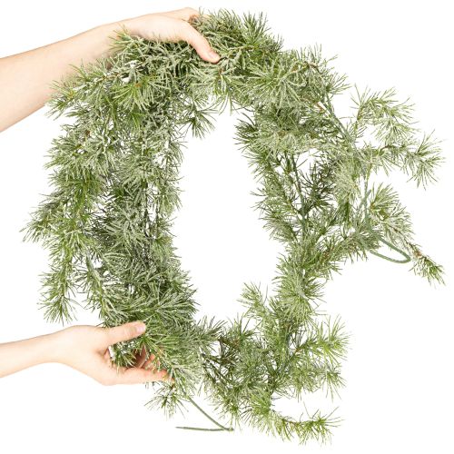Article Guirlande décorative en mélèze pour une ambiance chaleureuse, 250 cm