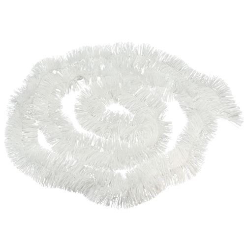 Article Guirlande de guirlandes en décorations d&#39;arbres d&#39;un blanc éclatant 270 cm