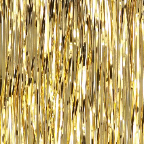 Article Tinsel Gold Sapin de Noël doré clair à suspendre L50cm