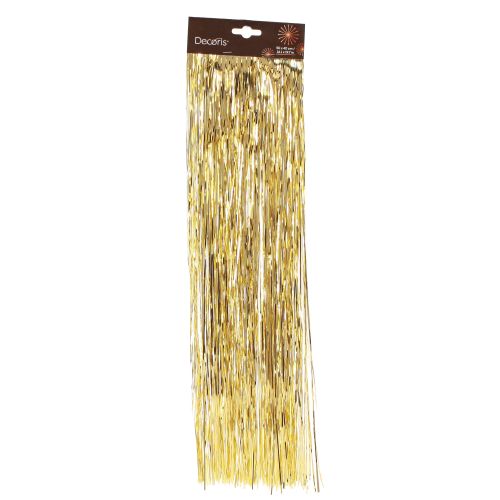 Article Tinsel Gold Sapin de Noël doré clair à suspendre L50cm