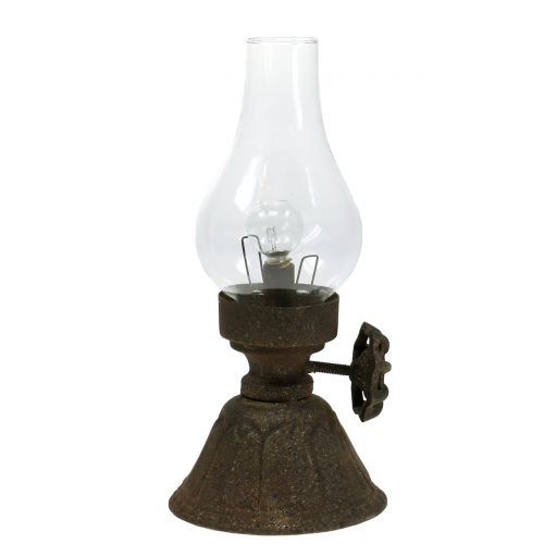 Lampe décorative antique Ø11.5cm H25cm | Floristik24.fr