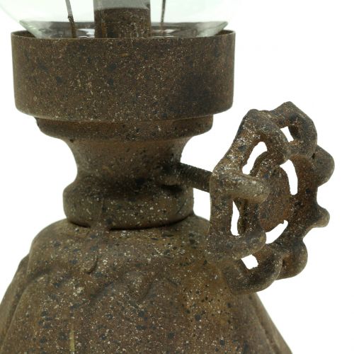 Lampe décorative antique Ø11.5cm H25cm | Floristik24.fr