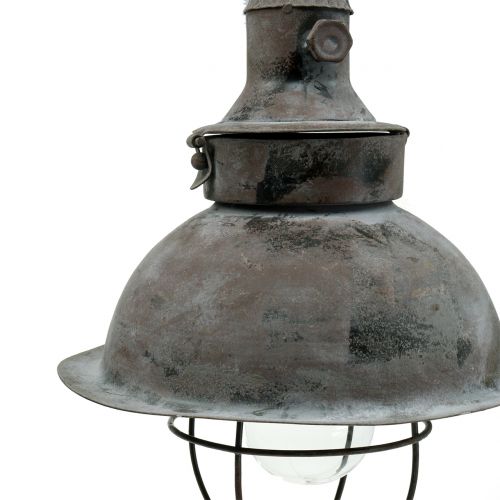 Floristik24 Lampe à suspendre antique Ø22cm H33cm