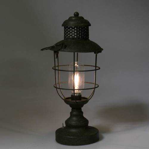 Floristik24 Lampe déco phare de bateau avec LED Ø16cm H41cm