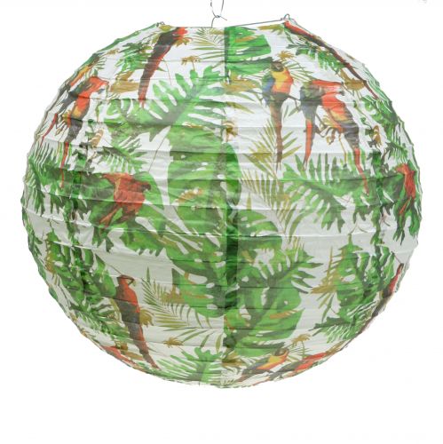 Lanterne en papier avec motif jungle Ø40cm