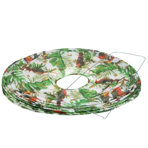 Floristik24 Lanterne en papier avec motif jungle Ø40cm