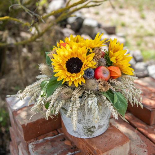 Floristik24 Tournesol jaune à longue tige 53 cm