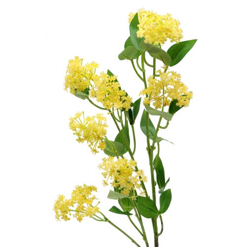 Floristik24 Branche Lantana Artificielle Jaune 80cm