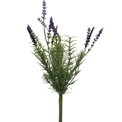 Article Décoration Lavande Bouquet de Plantes Artificielles Violet 36cm
