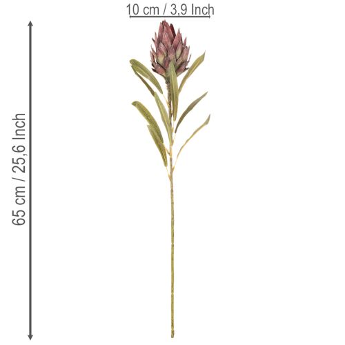 Kunstblume Protea Leucadendron 100 cm 3 pièces | Floristik24.fr