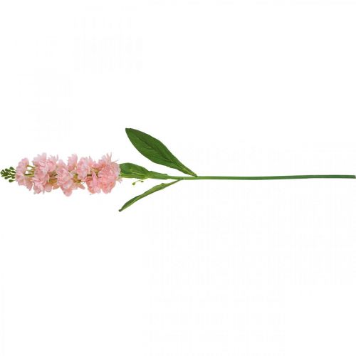 Article Levkoje Fleur artificielle rose comme une vraie fleur de tige artificielle 78cm