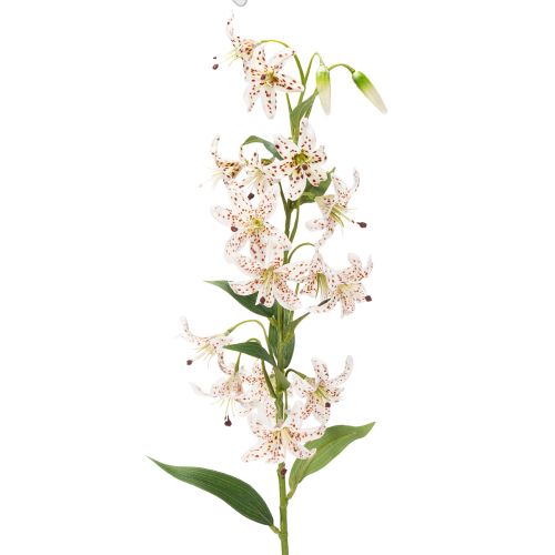 Lys artificiel en guise de tige florale pour une décoration élégante et facile d'entretien, 82 cm, 2 pièces