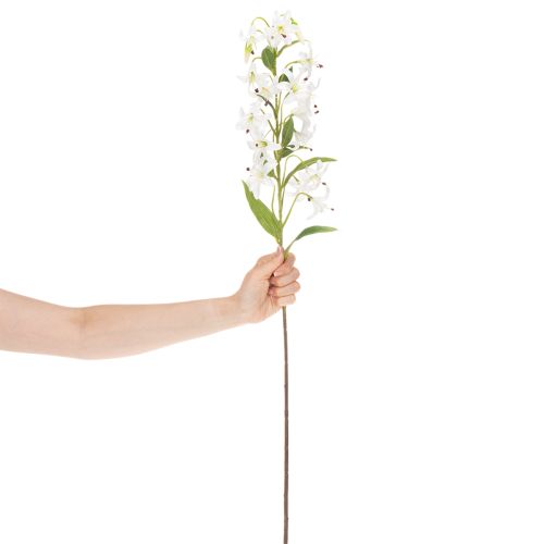 Lys artificiel blanc 80 cm – Tige décorative longue | Floristik24.fr