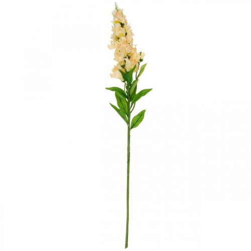 Article Muflier Fleur Artificielle Fleur de Soie Mufliers Rose Crème L92cm