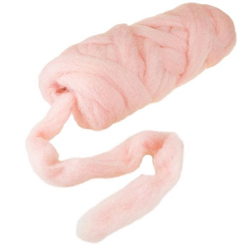 Article Laine rose Lunte Laine naturelle Lunte Imperméable Grand teint 5 cm 10 m