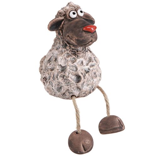 Floristik24 Mouton rigolo Pâques Figurine pour bord d'étagère 15cm 3pcs