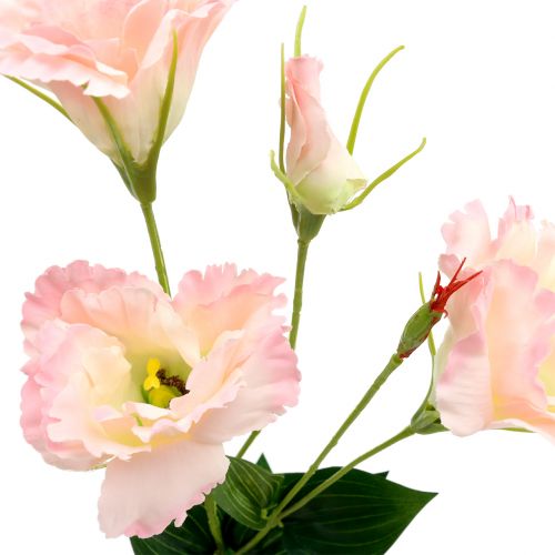 Article Lysianthus rose artificiel 87,5cm