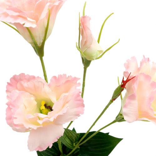 Article Lysianthus rose artificiel 87,5cm