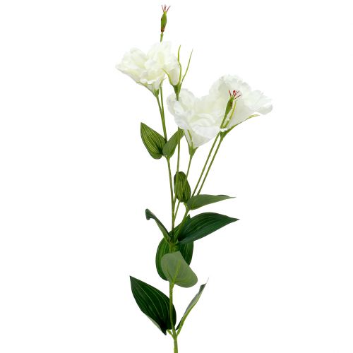 Floristik24.fr Lisianthus fleur artificielle blanche L87.5cm - acheter pas  cher en ligne