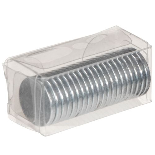 Lot de 20 disques magnétiques ronds en métal argenté 1 cm pour décoration et fixation | Floristik24.fr