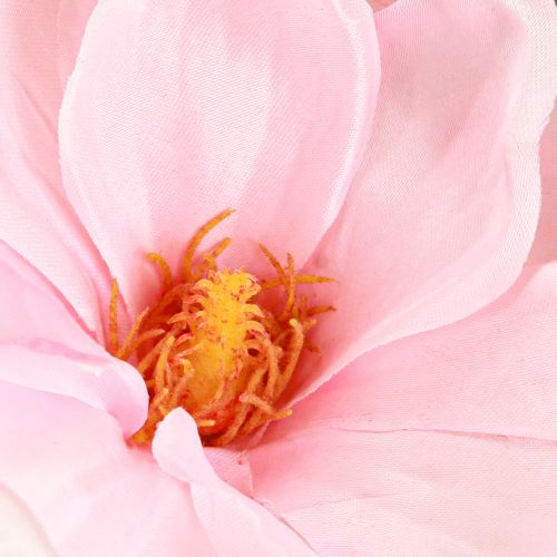 Article Fleur Artificielle Magnolia Rose Branche de Fleur Artificielle H40cm 2pcs