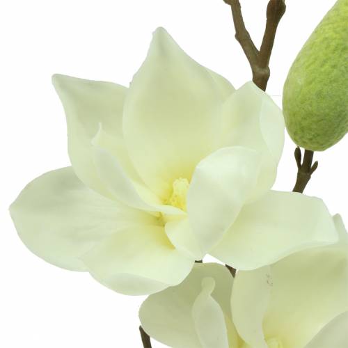 Article Magnolia Real Touch Blanc 70cm