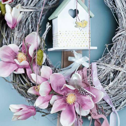 Floristik24 Branche de magnolia violet 110cm 1p