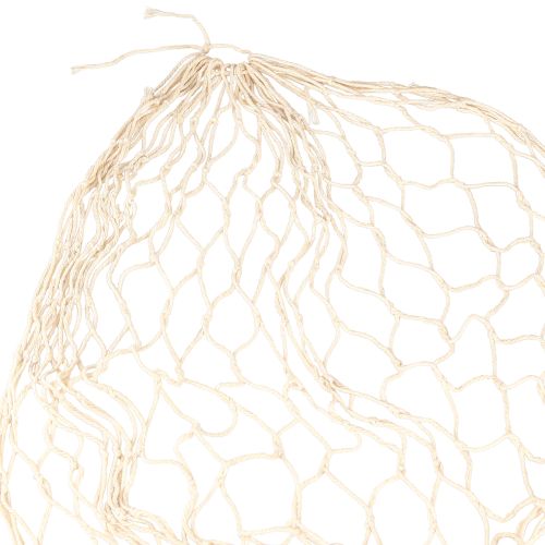Floristik24 Filet déco Macramé Crème Déco d'été maritime 85-90x100cm