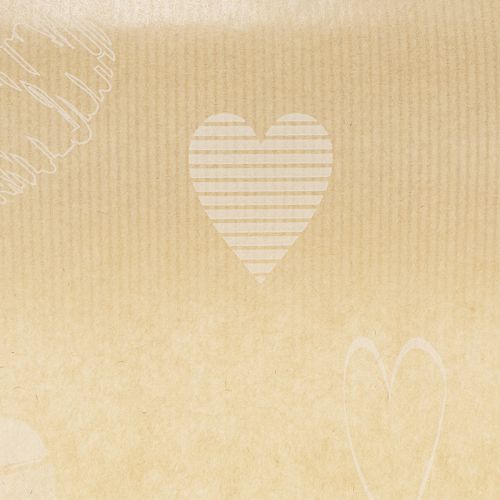 Papier de fleuriste étanche motif floral naturel 25 cm x 100 m | Floristik24.fr